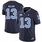 North Carolina Tar Heels 13 Mack Hollins Black College Football Jersey Dzhi,baseball caps,new era cap wholesale,wholesale hats